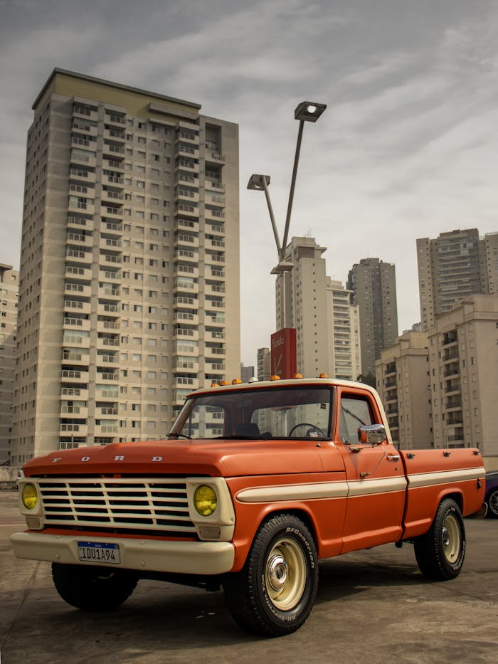 Retro Pickup Truck